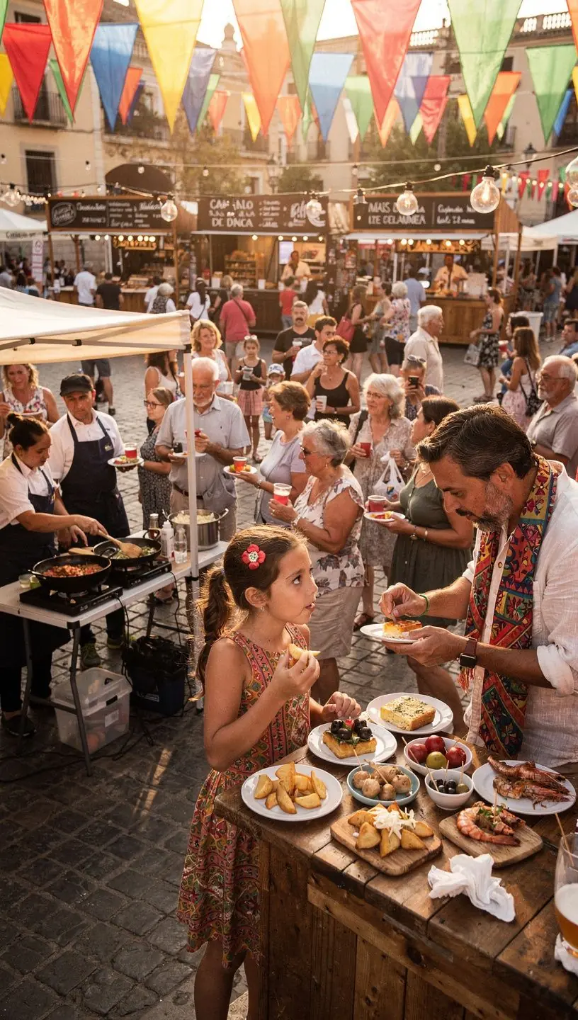 Tendencias culinarias locales en España y comidas simples.